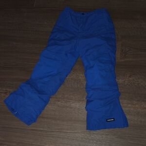 Lands End Royal Blue Snow Pants